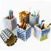 Crystal Glass Mosaic Tiles 225 Pieces Pack - DIY Home Decoration Supplies - 1x1 cm Square Tiles - Full Color Mix - Buy Online on GoSupps.com