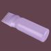 XNHIU 3 Pack Hair Dye Brush Bottle Root Comb Applicator Bottle Comb Hair Dye Bottle with Graduated Scale (3 Colors) Pink White Purple - Buy Online on GoSupps.com