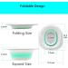 Folding Toilet Sitz Bath for Pregnant Women & Hemorrhoid Care - Green - Buy Online on GoSupps.com