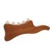 Guasha massage tab massage devices made of carbonized beech wood with 5 rose quartz pearls wear-resistant relief of fatigue for the whole body