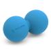 5BILLION Peanut Massage Ball - Double Lacrosse Massage Ball & Mobility Ball for Physical Therapy - Deep Tissue Massage Tool for Myofascial Release, Muscle Relaxer, Acupoint Massage Blue