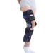 Knee Brace Adjustable Post Hinged Knee Brace ROM Post Op Knee Brace For Arthritis ACL Meniscus Tear Adjustable Medical Orthopedic Support Stabilizer After Surgery Osteoarthritis Orthopedic Rehab Wome M Right