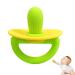 Baby Kielzeiten Bite Ring - Soft Silicone Anti-Stress Teether for Babies & Toddlers - Cactus Design in Richolyn Gr n/Yellow - Buy Online on GoSupps.com