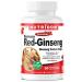 Nutridom Korean Red Ginseng Panax Giseng Root Extract Supplement 8% Ginsenoside 500mg per Capsule Non-GMO Gluten-free Soy-free Dairy-free (60 Count)