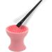 Beaupretty Beauty Brush Cleaning Tool Pink Cleaner Silicone Makeup Brush Cleaner Makeup Brush Cleaning Cup Cosmetic Brush Cleaning Cup Silica Gel Scrub Cup Portable Travel - Buy Online on GoSupps.com