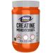 Now foods CREATINE monohydrates 5000mg 600g vegan powder laboratory test gluten -free vegetarian soybreis without genetic engineering creatine