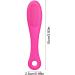 Soft Chin Brush for Pet - Grooming Chin Scrubber Soft Chin Brush Non-Slip Finger Pet Supplies Cleaning Brush for Pets & Dogs Hot Pink - Buy Online on GoSupps.com