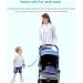Kids Toddler Safety Harness Leash | Anti Lost Wrist Link | Child Walking Rope in Blue - Buy Online on GoSupps.com