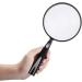 Handheld Magnification Reading Magnifier 4X Lenses Reading HD Optical Mirror for The Elderly Black Made in China - Buy Online on GoSupps.com