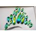Halloween Christmas Festival Face Jewels Rhinestone Stickers (Green AB/SV-01) - Buy Online on GoSupps.com