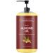 Essentially KateS Sweet Almond Oil 16.9 fl oz - 100% Pure and Natural and Cold Pressed 16.9 Fl Oz (Pack of 1)