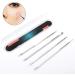 Blackhead Remover Tool Set | 4-Piece Stainless Steel Comedone Extractor & Acne Removal | Best Pore Cleaning Skin Care - Buy Online on GoSupps.com
