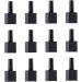 Frcolor 12 Pack Empty Nail Polish Bottles - Refillable Glass Containers for Nail Art & Makeup - 10ml Transparent Bottles for Women & Girls - Buy Online on GoSupps.com