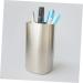 Bestonzon 3-Pack Glass Toothbrush Holder & Stainless Steel Drinking Cups - Stylish Bathroom Storage Solution - Buy Online on GoSupps.com