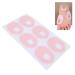 Corn Pads Corn Remover Pads Reduce Pressure Relief Corn Cushions Abrasion Resistant Soft Elastic Breathable Latex Foam Callus Cushions For Foot