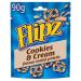 3-Way Package Flipz Pretzels - 3 Delicious Flavors: Cookies & Cream - 3x90g | Heartforcards Shipping Protection - Shop Internationally - Buy Online on GoSupps.com