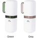 Univolunaris Travel Toothbrush Cup | Washable Camping & Hotel Toiletries with Handle (Gray) - Buy Online on GoSupps.com