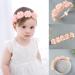 6 Pieces Baby Flower Headbands - Adorable Hairbands for Baby Girls | Perfect for Baptism & Special Occasions - Buy Online on GoSupps.com