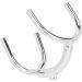 Dekaim Stainless Steel Safety Brush Holder | Modern Rustproof Display Stand | Stylish Silver Organizer for Home & Salon - Buy Online on GoSupps.com