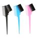 SOLUSTRE 5 pi ces Set de Outils de Coloration Cheveux Professionnel Bleu avec Bol Gradu Antid rapant Pinceau Poils Mixtes et Accessoires Durables pour Salon et Usage Domestique
