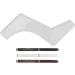 ACOGEDO 4Pcs Men Waterproof Beard Pencil Filler Kit with Long Lasting Beard Fountain Pen and Shape Guide Template for Perfect Beard Lines - Buy Online on GoSupps.com