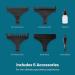 GEEPAS Cordless Hair Clipper for Precise Haircuts with LED Display Professional Grooming Tool Multifunctional Hair Clipper - Black - Buy Online on GoSupps.com