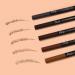 BBIA Last Auto Eyebrow Pencil - Slim 7 Colors Waterproof Dual-Sided Brush Ultra Fine Brow Definer for Perfect Eyebrows - Korean Makeup (04 Chocolate Brown - Buy Online on GoSupps.com