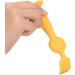 Flexible Silicone Diaper Cream Spatula - Baby Butt Paste Applicator with Suction Cup | Essential Tool for Newborns & Infants (Yellow) - Buy Online on GoSupps.com