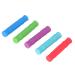 5 Pack Baby Teeth Silicone Soft Grip Training Pen Holder Tooth Stick Multicolor Baby Teething Toys Baby Teething Aid