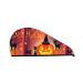 Hair Towel Wrap Hair Drying Towel with Button Towel Turban Head Towel to Dry Hair Quickly (Halloween)