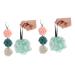 Beaupretty 8 Pcs Colorful Large Bath Ball Shower Accessory Body Loofah Shower Cleaning Scrubber Exfoliating Bath Ball Bathroom Shower Loofah Shower Puffs Travel Loofah Body Wash Sponge