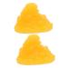 2pcs Fat Model Human Body Fat 5 Pound Fat Science Education Supplies Fat 1lb Base Sports Fitness TPE
