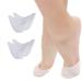 2 pairs toe protection silicone soft gel toe caps toes toes lace saucer toe protection for ballet lace shoes Ballet shoes High heel pumps pain relief 4 pieces