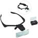 Headband Magnifier Head MountLighted Magnifying Glasses Magnifying Glasses LED Light Lamp Head Loupe Jeweler Headband Magnifier Eye Glasses Optical Glass Tool Repair Reading Magnifier Better Life - Buy Online on GoSupps.com