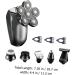 6 Sets Rechargeable Electric Shaver for Men - Waterproof Hair Removal Device with Six Heads | Personal Care Razor - Buy Online on GoSupps.com
