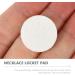 Buy Healifty 100 Cotton Diffuser Refill Cushions | Essential Oils & Aromatherapy Replacement Pillow for Diffuser Necklace & Ventilation Clip - White - Buy Online on GoSupps.com