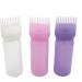 SPEPROECO 120Ml Hair Oil Applicator Bottle Hair Colour Brush Root Comb Applicator Bottle Hair Dye Brush Bottle with Graduated Scale Dyeing Shampoo Bottle Oil Comb Hair Tools White purple pink (Random0 - Buy Online on GoSupps.com