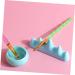 minkissy 3 Sets Nail Art Brush Cup Nail Brush Rest Nail Brush Wash Holder Nail Brush Holder Manicure Bowls for Hands Nail Art Pen Holder Nail Remover Bowl Candlestick Make up Plastic - Buy Online on GoSupps.com