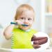 Buy BPA-Free Silicone Bite Ring & Chew Tubes for Babies - 4 Pack with Cleaning Brush | Safe Toddler Sensory Toys - Buy Online on GoSupps.com