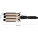 3 Barrel Curling Iron Temperature Adjustable Portable Crimper Hair Iron Ceramic Tourmaline Triple Barrels Hair Crimper with Long-Lasting Styling for Travel Beach Waves Gold 110 240v(US 32mm) - Buy Online on GoSupps.com