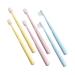 Hapinary 6st children's toothbrush travel toothbrush gums toothbrush manual toothbrush light toothbrush ergonomic toothbrush teeth soft fur manual toothbrush bags travel pp