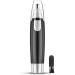 Painless Ear and Nose Hair Trimmer Electric Nose Hair Shaver Portable Facial Hair Clippers for Men and Women Battery-Operated Nose Hair Remover