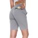 Suwangi Women's Quick Dry Hiking Cargo Shorts - Light Grey, Medium - Buy Online on GoSupps.com