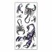 3D Scorpion Temporary Tattoos Temporary Tattoos Stickers Fashionable Fake Tattoos Removable Waterproof Body Art Tattoo Stickers for Men Women Teens Girls Boys (Scorpion)
