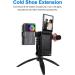 TOSICAM ZV1 Camera Base Mount Bracket - Compact Cold Shoe Mount for Sony ZV1, Vertical Video Support for YouTube Vlogs - Buy Online on GoSupps.com