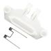 JIANWEI Hair Clipper Spring Tension & Cam follower Replacement for Babylis-s 870 Series Hair Clipper Hair Trimmer Swing Head Guide Block Plastic Tongue(white)