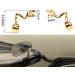 Metal Replacement Nasal Cushion Holder for Glasses - Durable Nose Bridge & Padding Arms - Buy Online on GoSupps.com