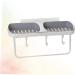 Ciieeo 2pcs Soap Holder Earth Tones Drain Soap Rack Soap Dish for Bathroom Sink Bath Soap Liquid Soap Dish with Hook Flamingo Toothbrush Holder Soap Dish for Shower Wall-mounted Shelf - Buy Online on GoSupps.com
