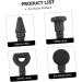 Beaupretty 8 StK Fascia Head Massage Device Accessories | Muscle Relaxation & Vibration | Percussion Massage Adapter - Buy Online on GoSupps.com