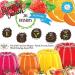  Simply Delish Simply Delish Natural Sugar Free Jelly Dessert - Vegan Gluten Free & Fat Free Peach Flavour - 24 Pack 20g Keto Candy - Buy Online on GoSupps.com